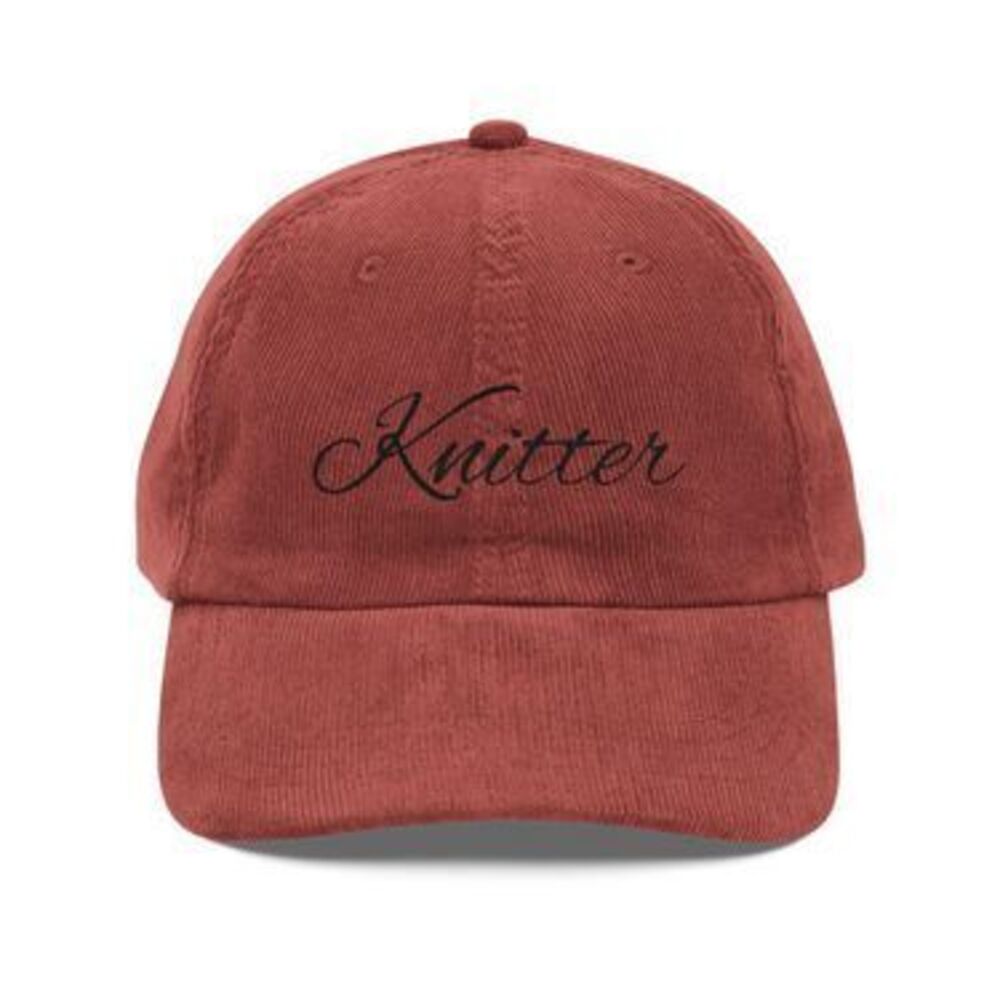 Corduroy Knitter Cap